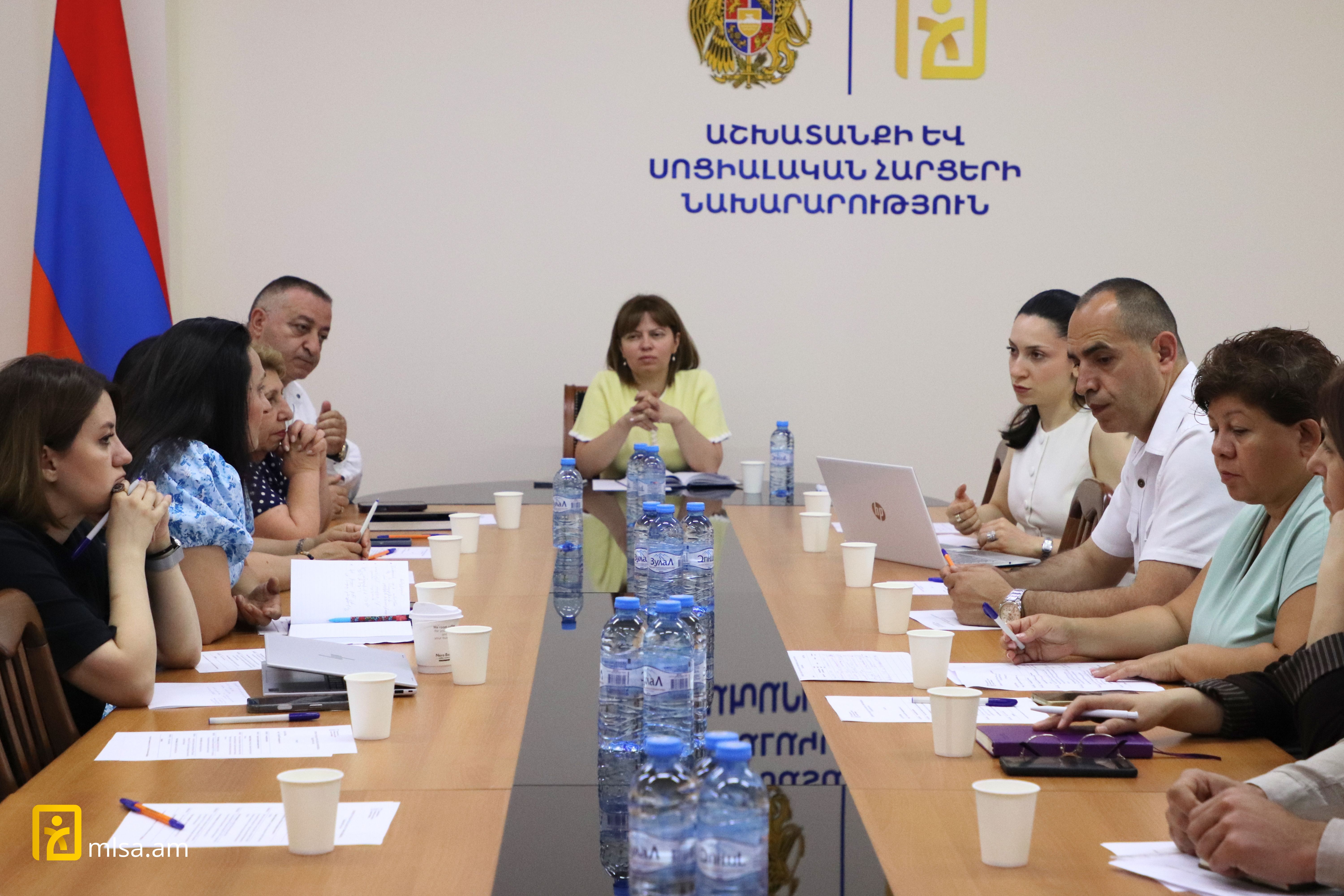 Տեղի է ունեցել տարեցների  հիմնախնդիրներով զբաղվող միջգերատեսչական հանձնաժողովի նիստը